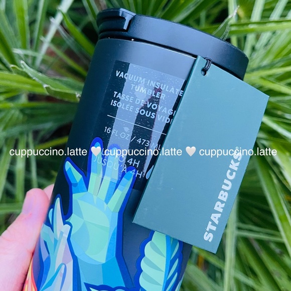 👌LAST FEW💜Starbucks 2021 ASL Holiday Ombre Gradient SS Hands Bottle Tumbler - Picture 4 of 8